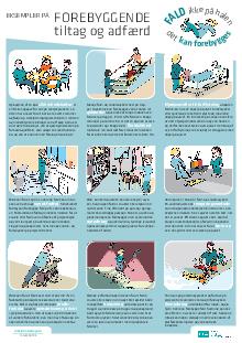 Plakat: Forebyggende tiltag og adfærd på plejecentre